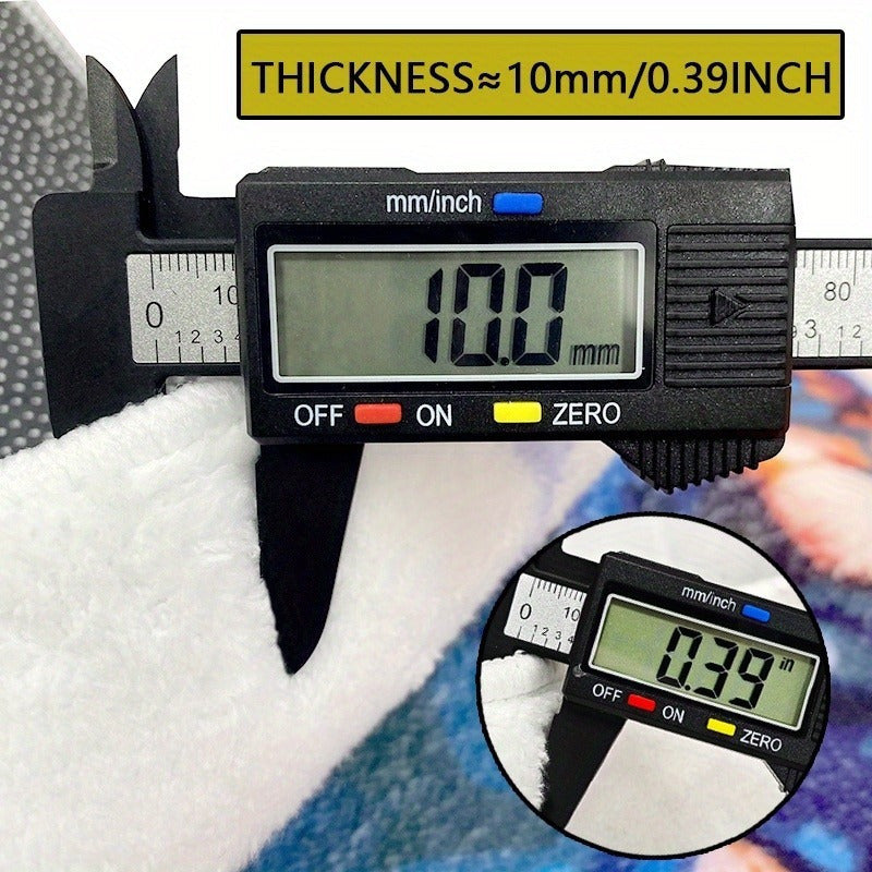 1pc Plush Soft Pink Floral Area Mat - 10mm Thick, Non-Slip, Irregular Shape, Modern Simple Design for Bedroom