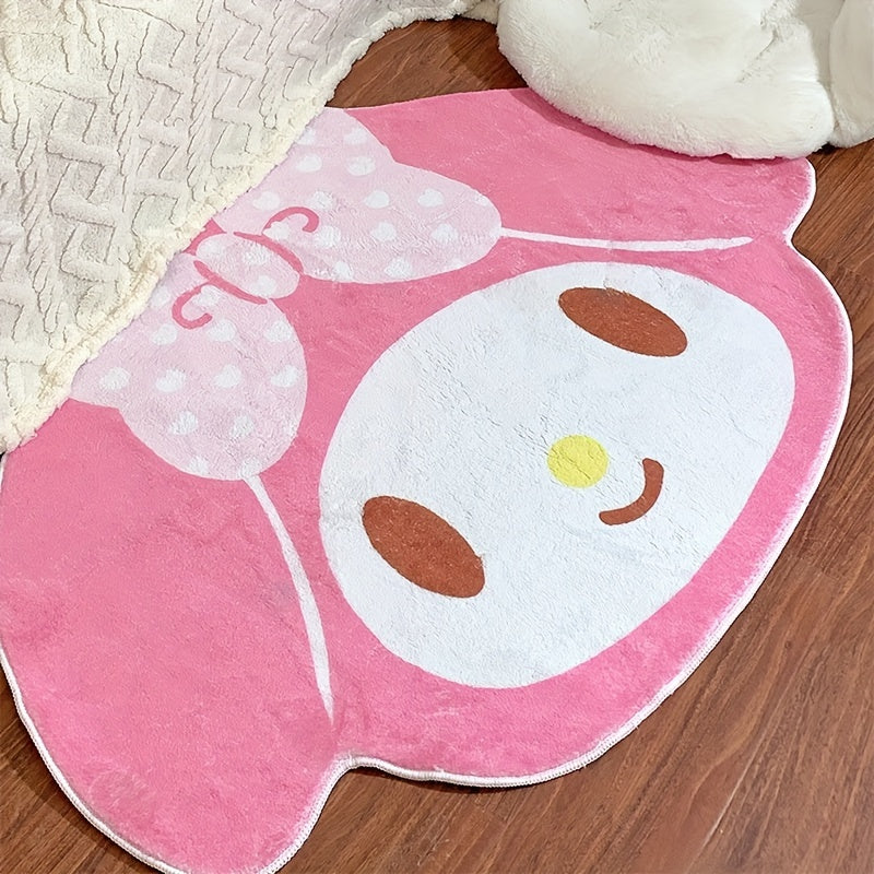 Sanrio My Melody Rug For Bedroom Carpet Living Room Plush Soft Cute Rugs Home Decoration