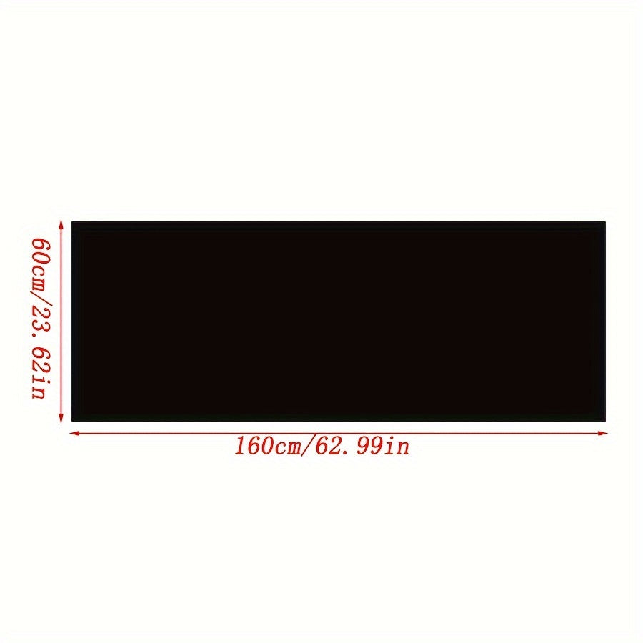 1pc Plush Area Mat - Fluffy Shaggy Soft Lightweight Durable 100% Polyester Mat for Bedroom, Living Room