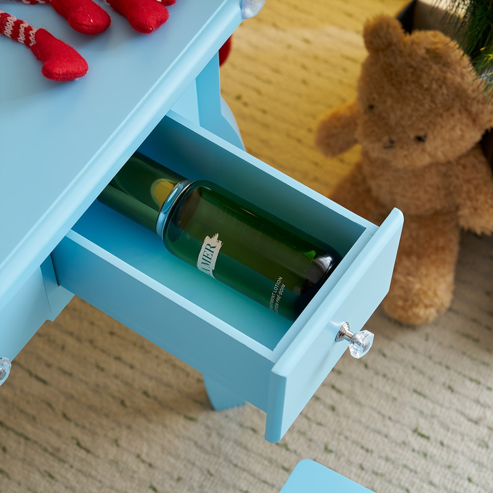 Heart-shaped Mirror Light White Blue Pink Green Purple Yellow Orange Girls Room Decoration High Cost-effective Holiday Home Gift