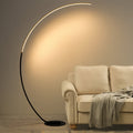 65 Inch Arched Floor Lamp With Remote