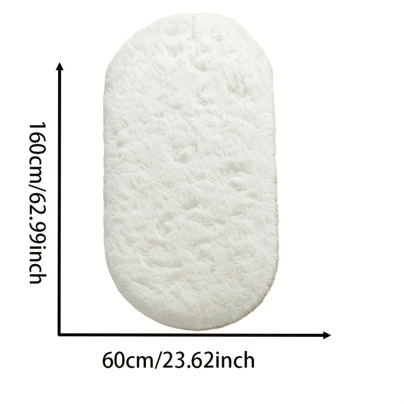 Oval Bedroom Mat Oval Bedroom Bedside, Bed End Mat, Living Room Coffee Table Mat