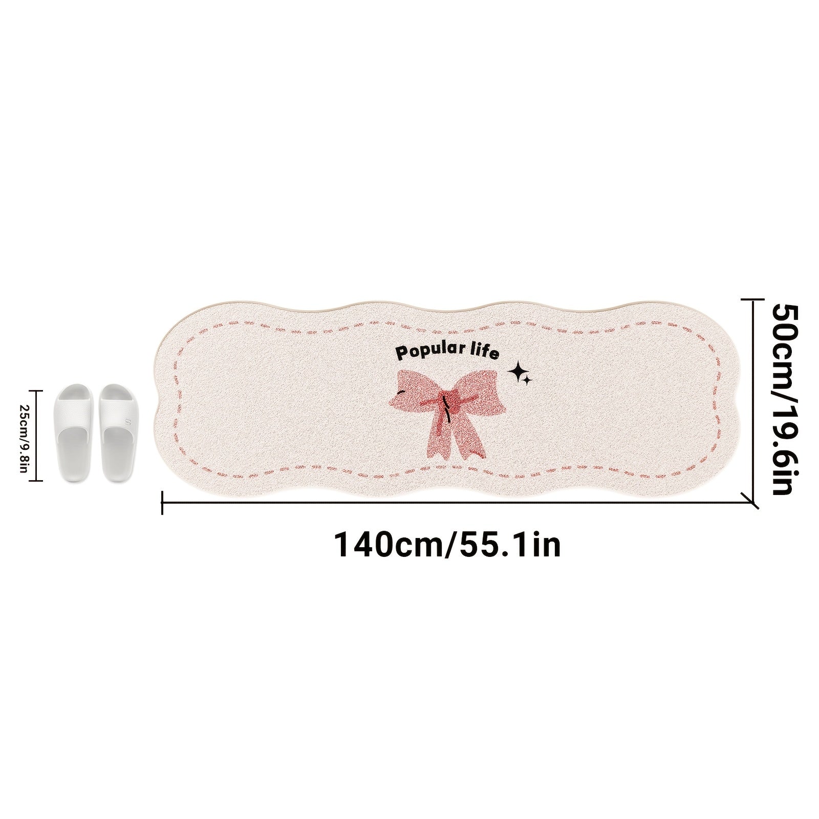 -1 Soft, Non-Slip Area Mat with \