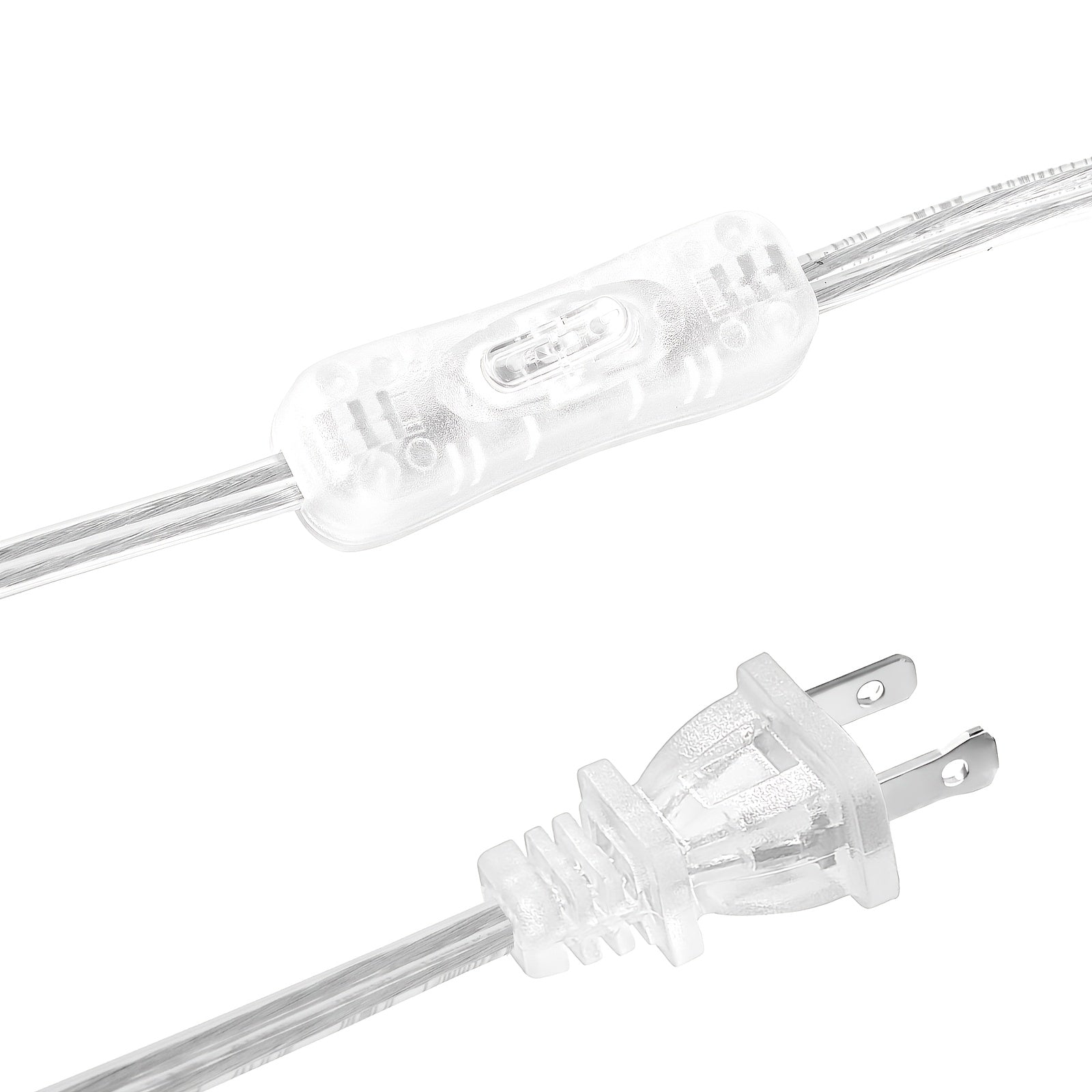 14 Inch Wooden Tripod Table Lamp with Green Ditsy Floral Shade - Cute Boho Nightstand Lamp for Girls Bedroom