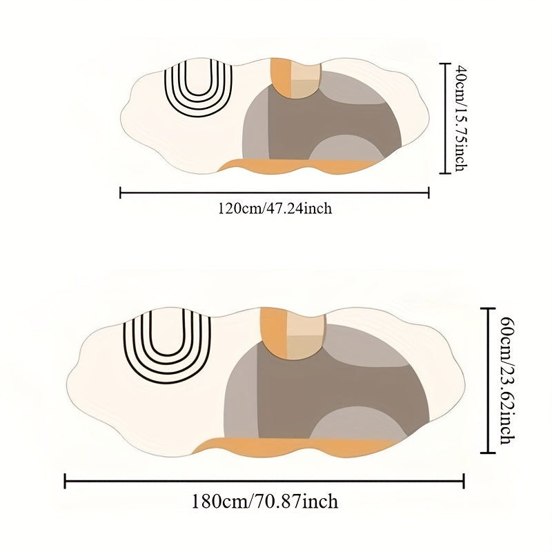 Accent Carpet, Nordic Decor, Modern Floor Covering